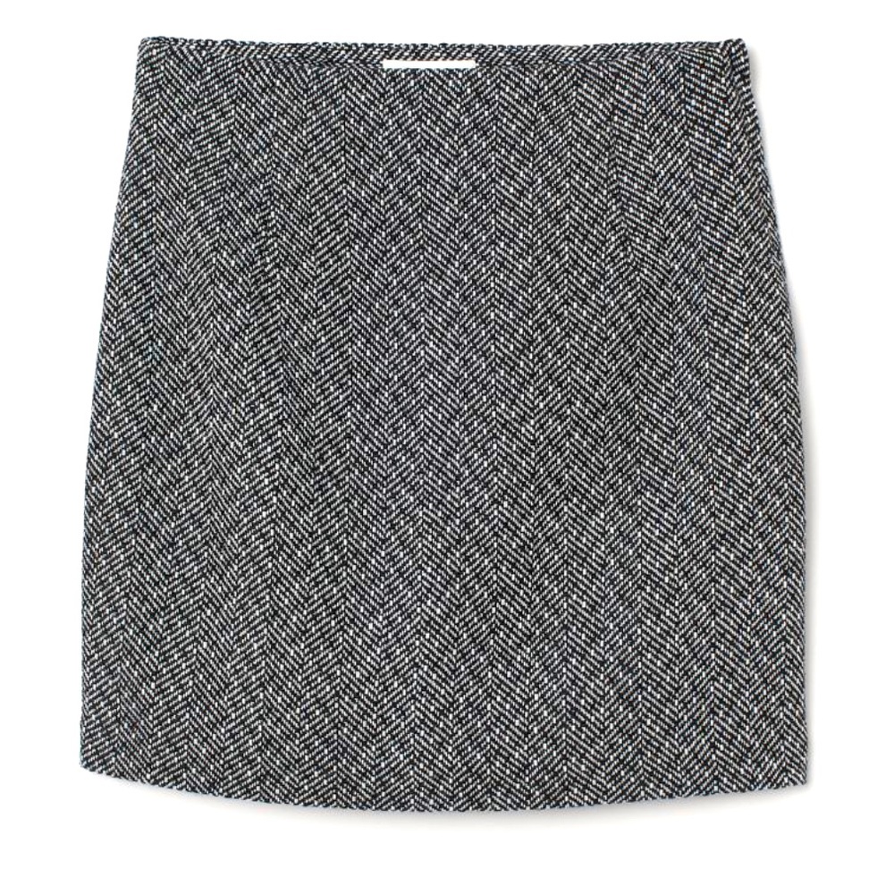 New H&M Tweed black and white Skirt